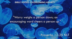 Proverbs 12:25 NLT
