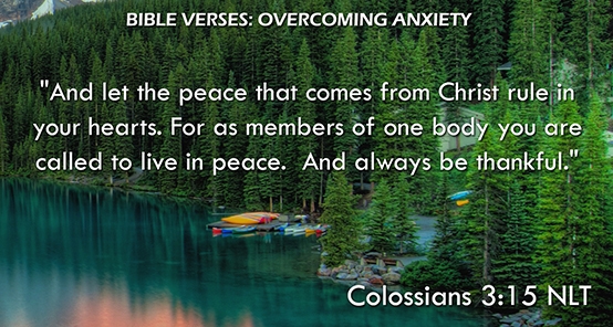 Colossians 3:15 NLT Colossians 3:15 NLT