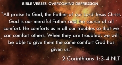 2 Corinthians 1:3-4 NLT 2 Corinthians 1:3-4 NLT