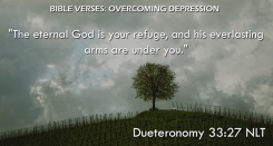 Dueteronomy 33:27 NLT