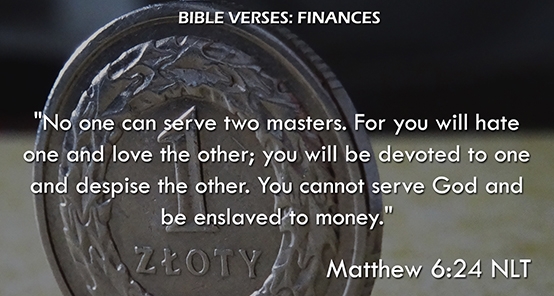 Matthew 6:24 NLT Matthew 6:24 NLT