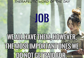 Therapeutic Word of the Day: Job