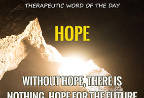 Therapeutic Word of the Day: Hope