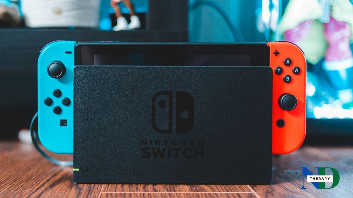 An original Nintendo Switch.