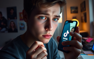 TikTok Use Linked to Social Anxiety and Memory Lapses
